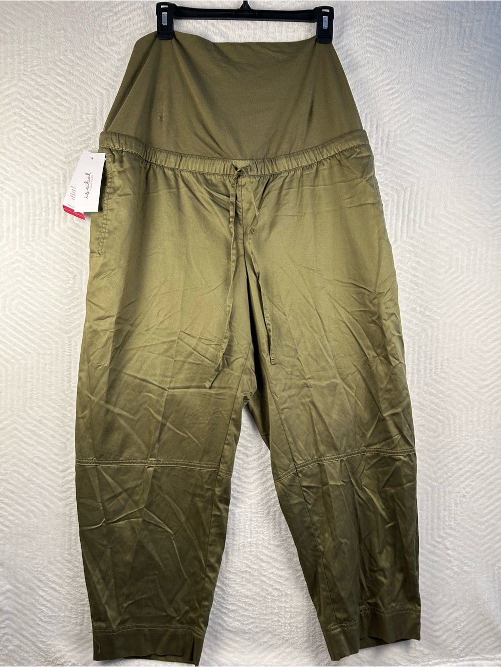 Olive Green Women’s Maternity Jogger Pants